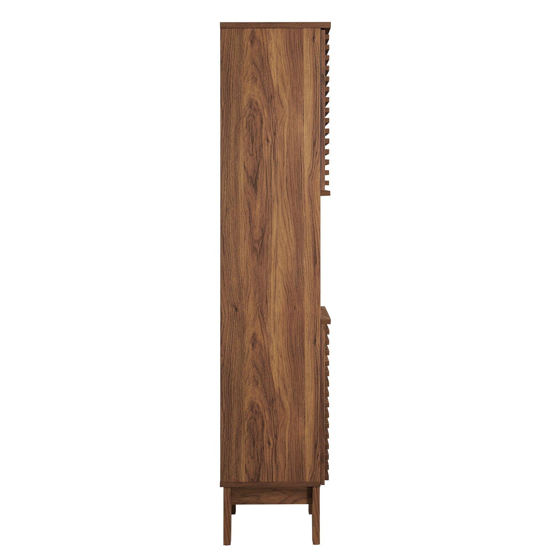 Render Tall Narrow Bathroom Storage Cabinet by Modway FredCo