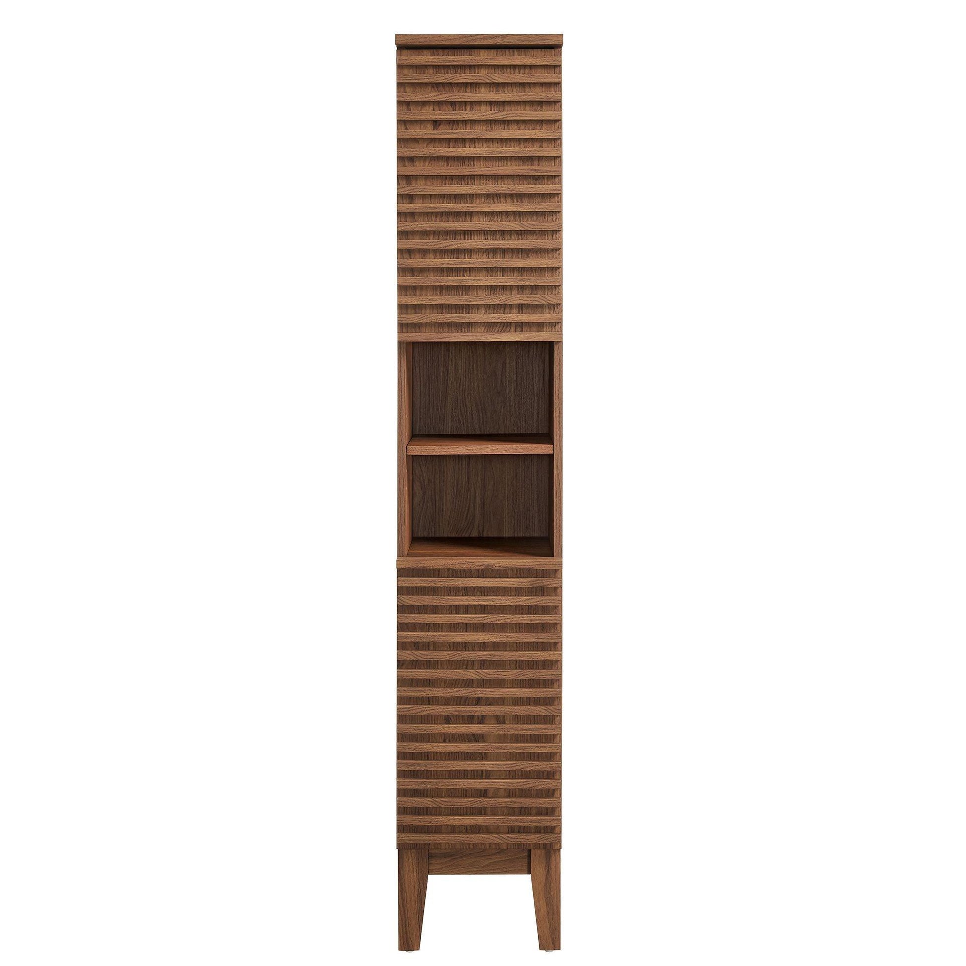 Render Tall Narrow Bathroom Storage Cabinet by Modway FredCo