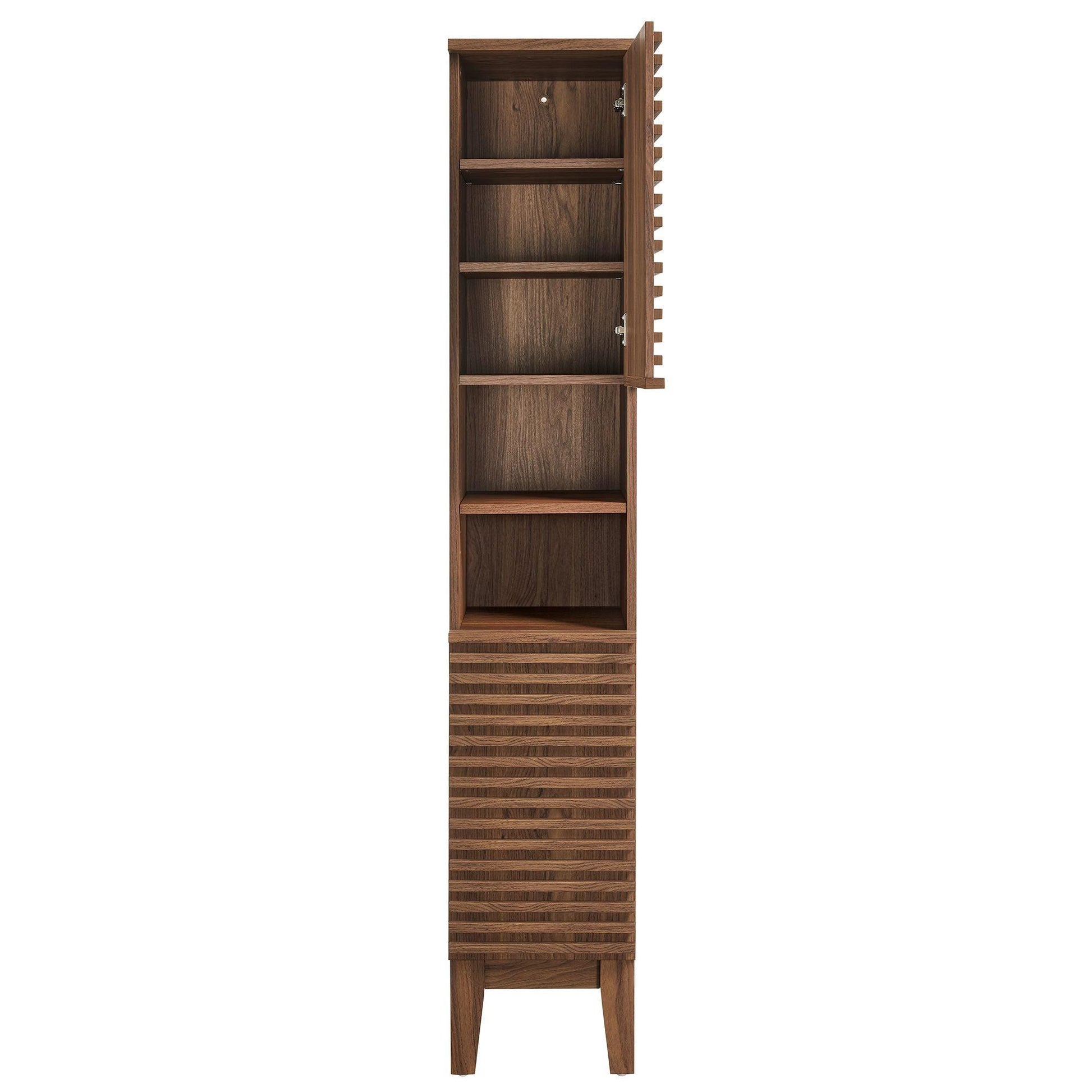 Render Tall Narrow Bathroom Storage Cabinet by Modway FredCo