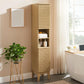 Render Tall Narrow Bathroom Storage Cabinet by Modway FredCo