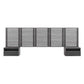 Render Wall Mount Queen Headboard and Modern Nightstands, MOD-7116 FredCo