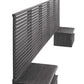 Render Wall Mount Queen Headboard and Modern Nightstands, MOD-7116 FredCo