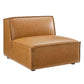 Restore 5-Piece Vegan Leather Sectional Sofa, EEI-4711 FredCo