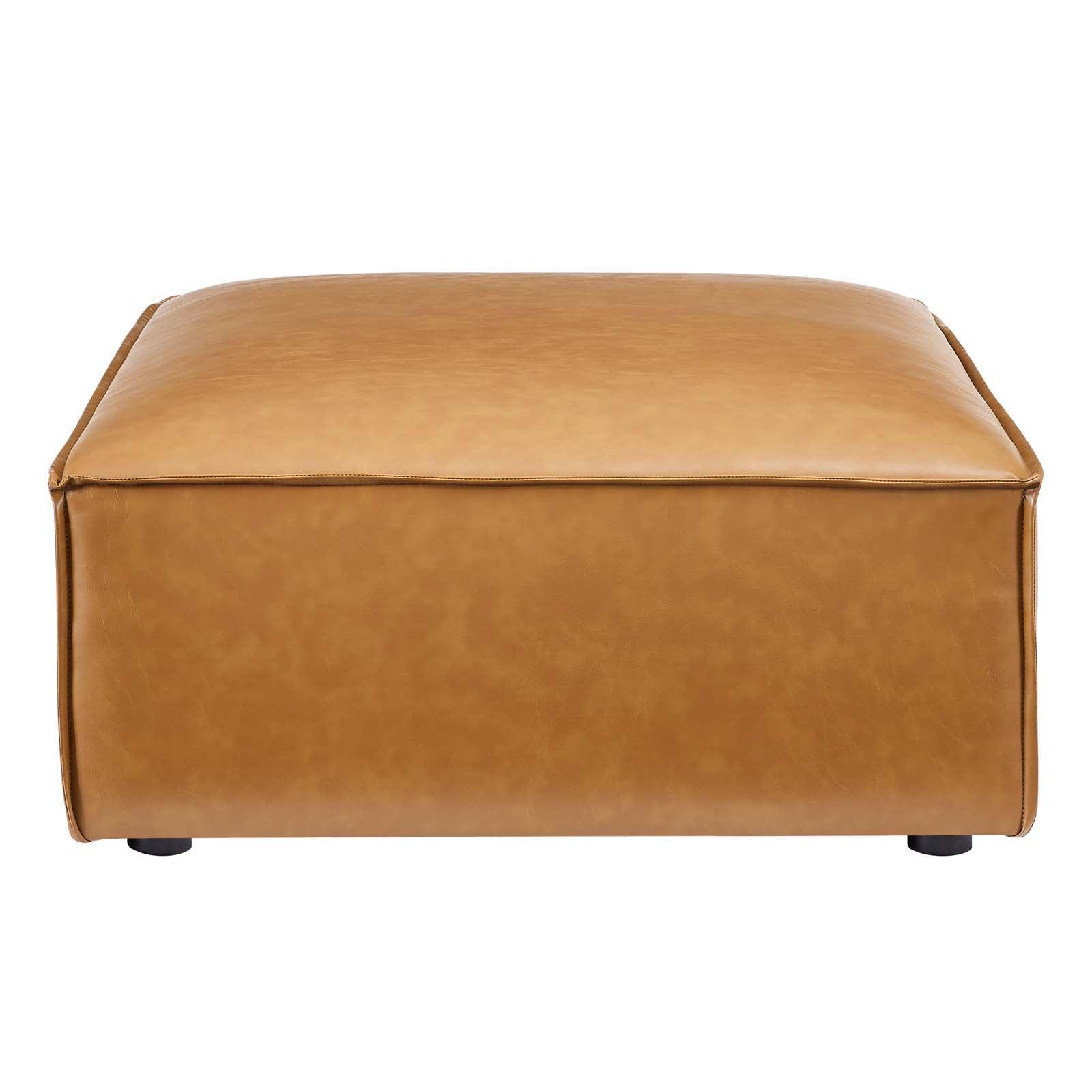 Restore 6-Piece Vegan Leather Sectional Sofa, EEI-4713 FredCo
