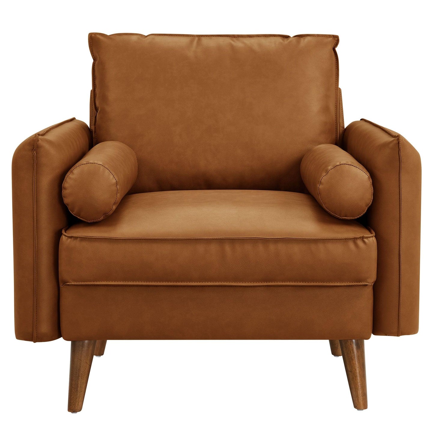 Revive Upholstered Vegan Leather Accent Armchair by Modway FredCo