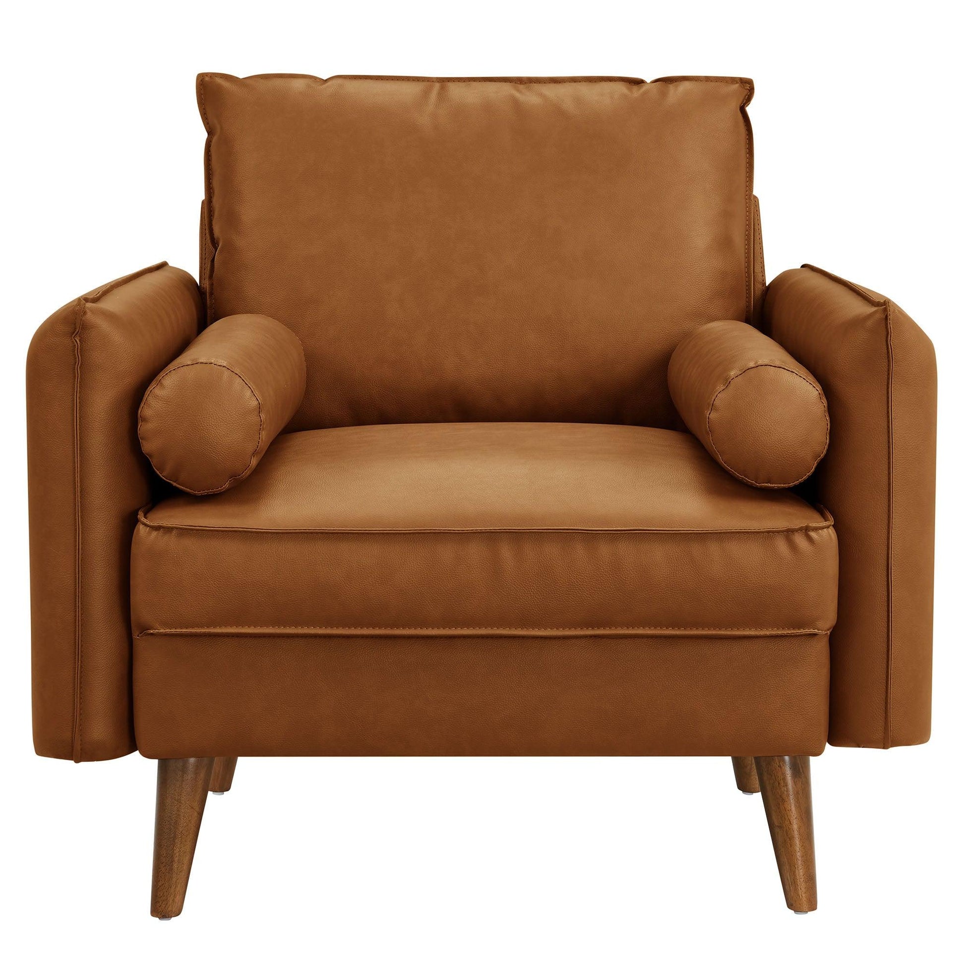 Revive Upholstered Vegan Leather Accent Armchair by Modway FredCo