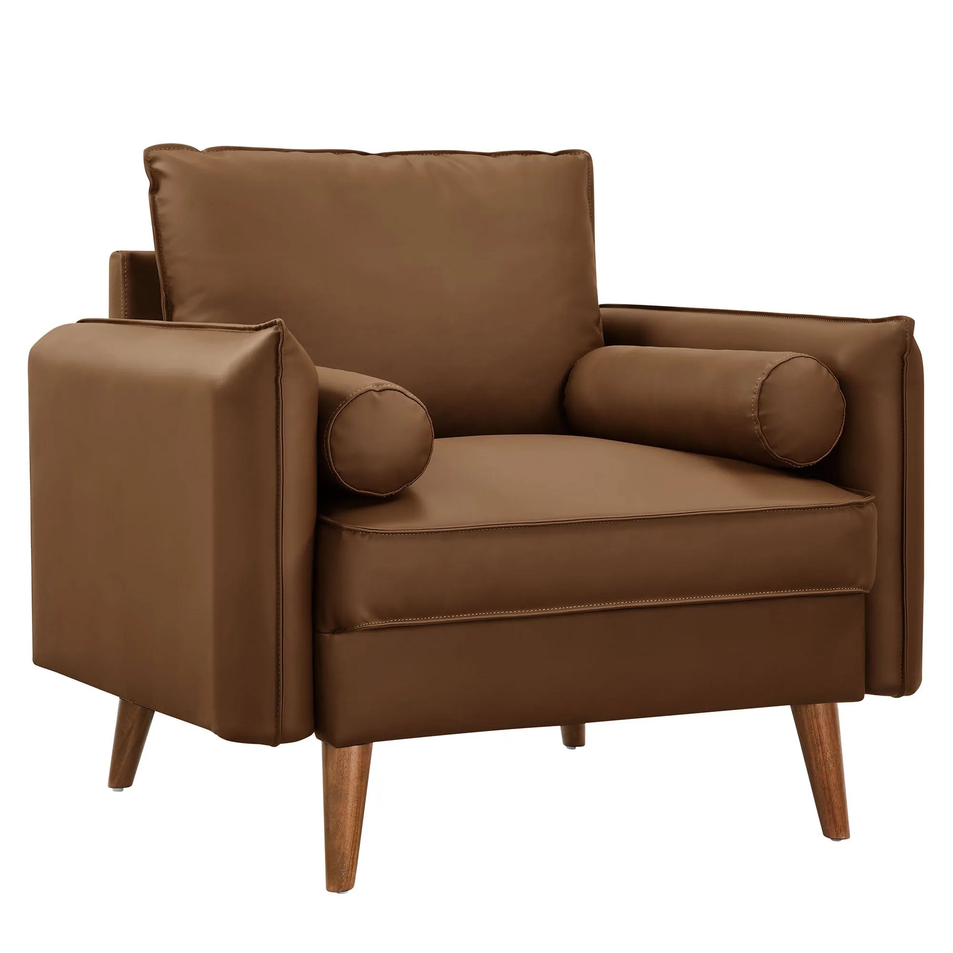 Revive Upholstered Vegan Leather Accent Armchair by Modway EEI-6973 FredCo