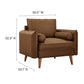 Revive Upholstered Vegan Leather Accent Armchair by Modway EEI-6973 FredCo