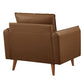 Revive Upholstered Vegan Leather Accent Armchair by Modway EEI-6973 FredCo