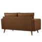 Revive Upholstered Vegan Leather Loveseat by Modway EEI-6974 FredCo