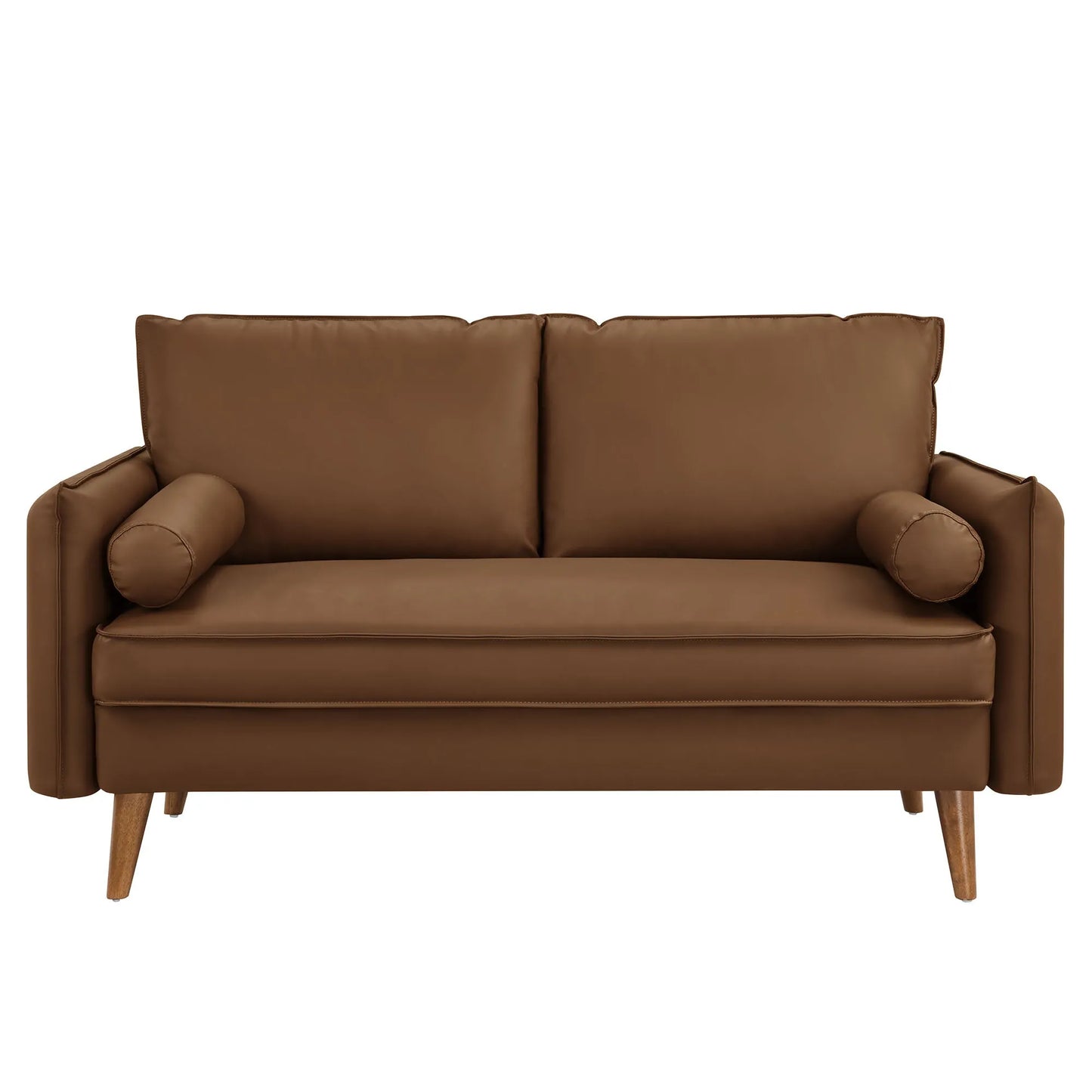 Revive Upholstered Vegan Leather Loveseat by Modway EEI-6974 FredCo