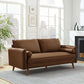 Revive Upholstered Vegan Leather Sofa by Modway EEI-6975 FredCo