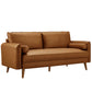 Revive Upholstered Vegan Leather Sofa by Modway EEI-6975 FredCo