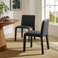 Rhodes Vegan Leather Upholstered Dining Chair by Modway EEI-7223 FredCo