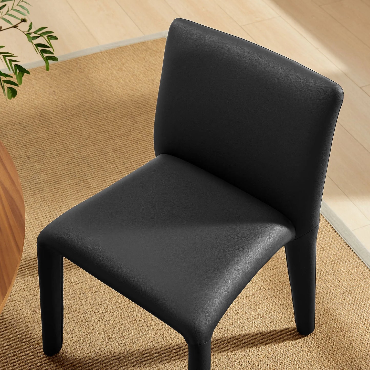 Rhodes Vegan Leather Upholstered Dining Chair by Modway EEI-7223 FredCo
