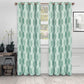 Ribbon Room Darkening Noise Reducing Thermal Blackout Curtain Set FredCo