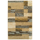 Rockwood Modern Geometric Brick Pattern Rug FredCo