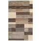 Rockwood Modern Geometric Brick Pattern Rug FredCo