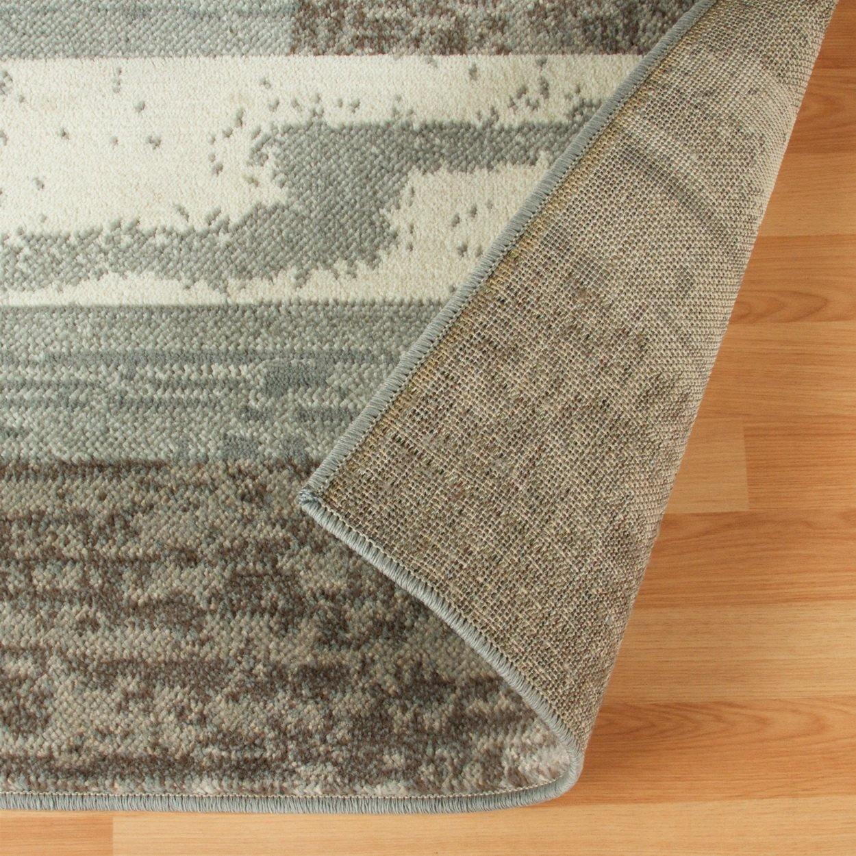 Rockwood Modern Geometric Brick Pattern Rug FredCo
