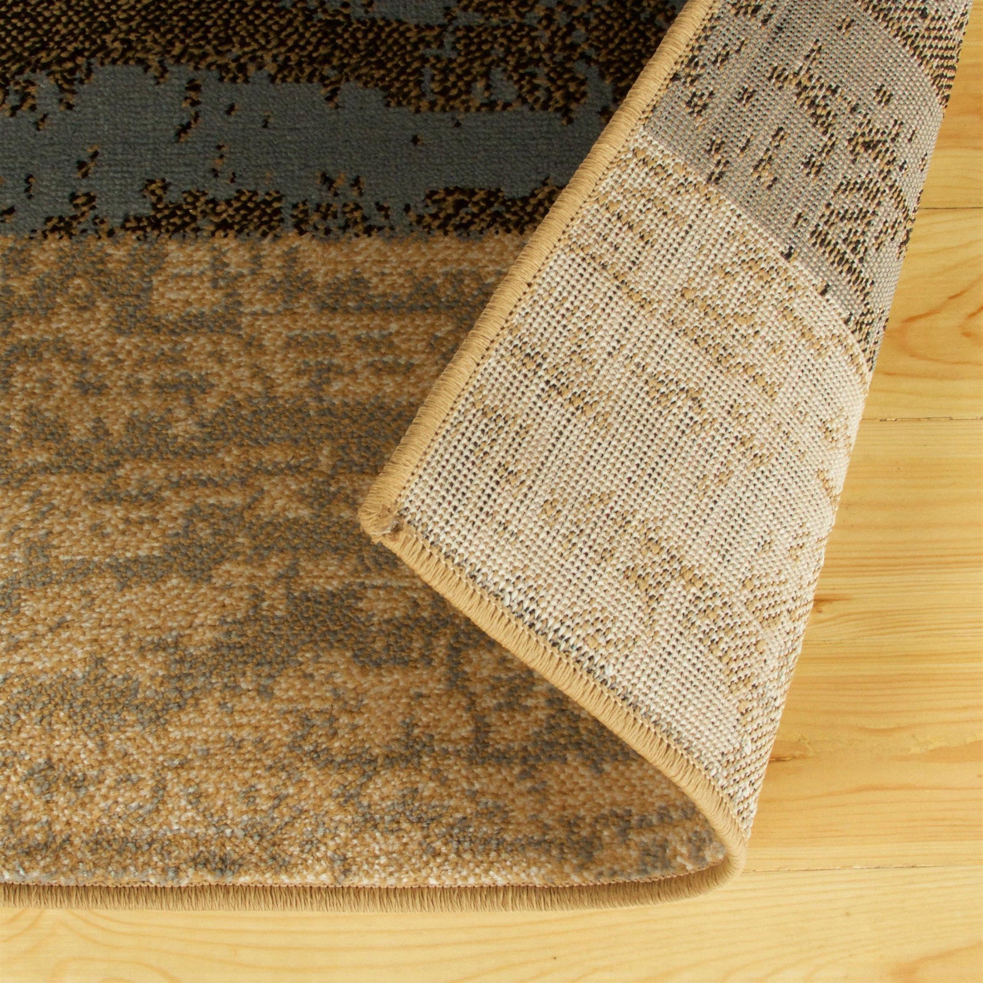 Rockwood Modern Geometric Brick Pattern Rug FredCo