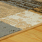 Rockwood Modern Geometric Brick Pattern Rug FredCo