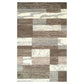 Rockwood Modern Geometric Brick Pattern Rug FredCo