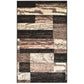 Rockwood Modern Geometric Brick Pattern Rug FredCo
