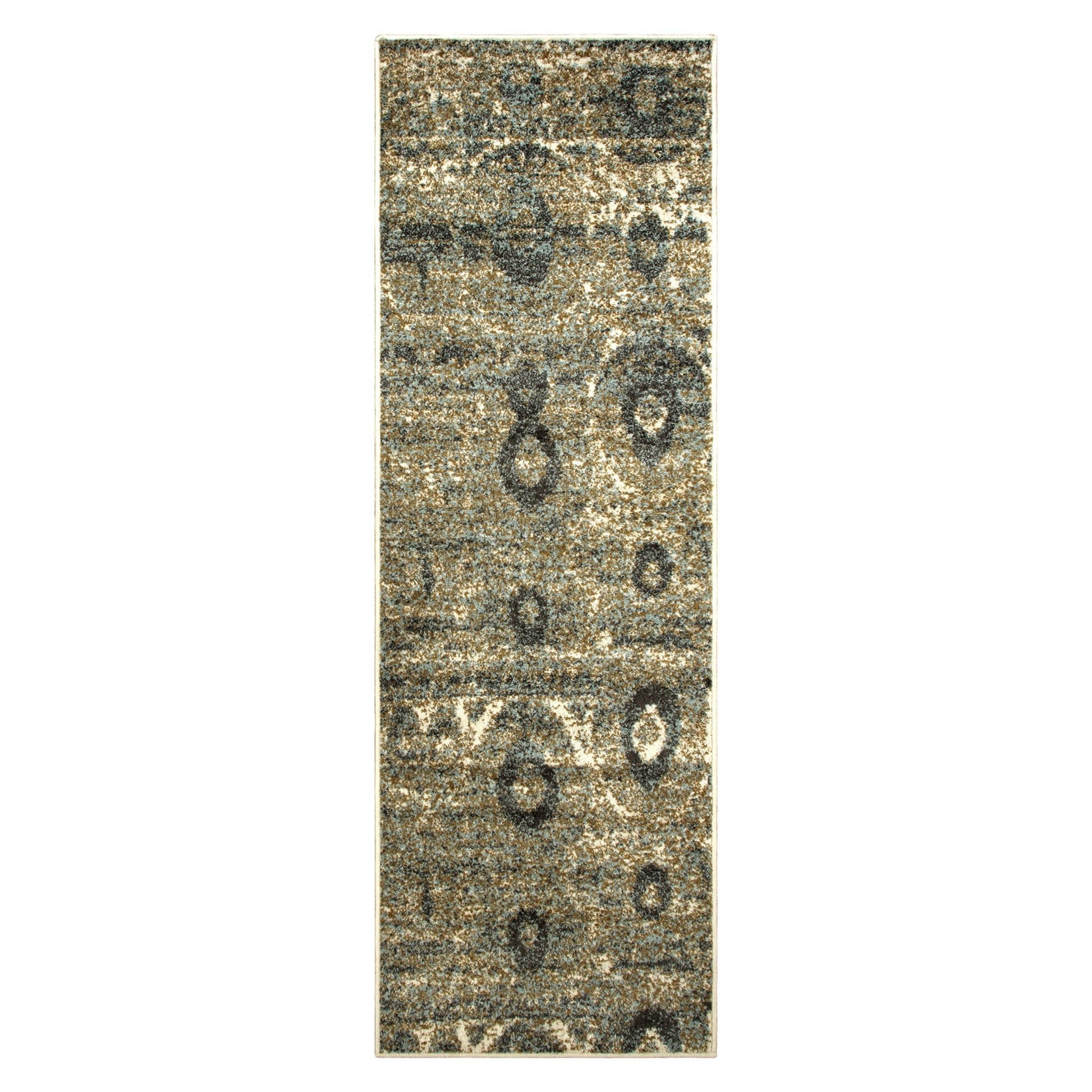 Rosemont Abstract Modern Distressed Rug FredCo