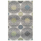 Rosette Contemporary Medallion Geometric Rug FredCo