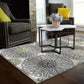 Rosette Contemporary Medallion Geometric Rug FredCo