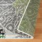 Rosette Contemporary Medallion Geometric Rug FredCo