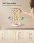 Rotating Jewellery Stand with a Bottom Tray Champagne Gold FredCo