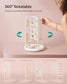 Rotating Jewellery Stand with a Bottom Tray Cloud White FredCo