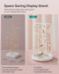 Rotating Jewellery Stand with a Bottom Tray Cloud White FredCo