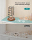 Rotating Jewellery Stand with a Bottom Tray Ink Black FredCo