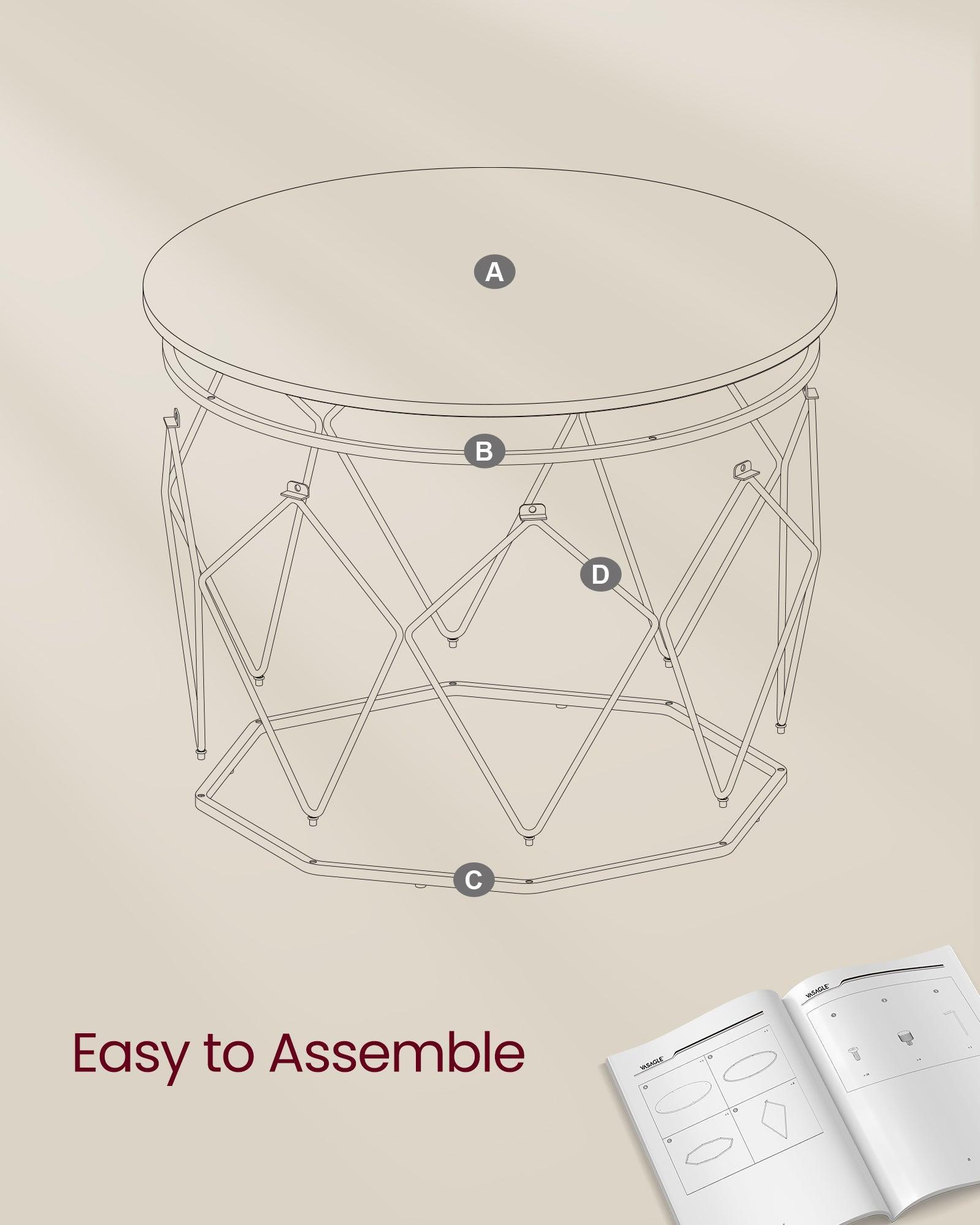 Round Coffee Table FredCo