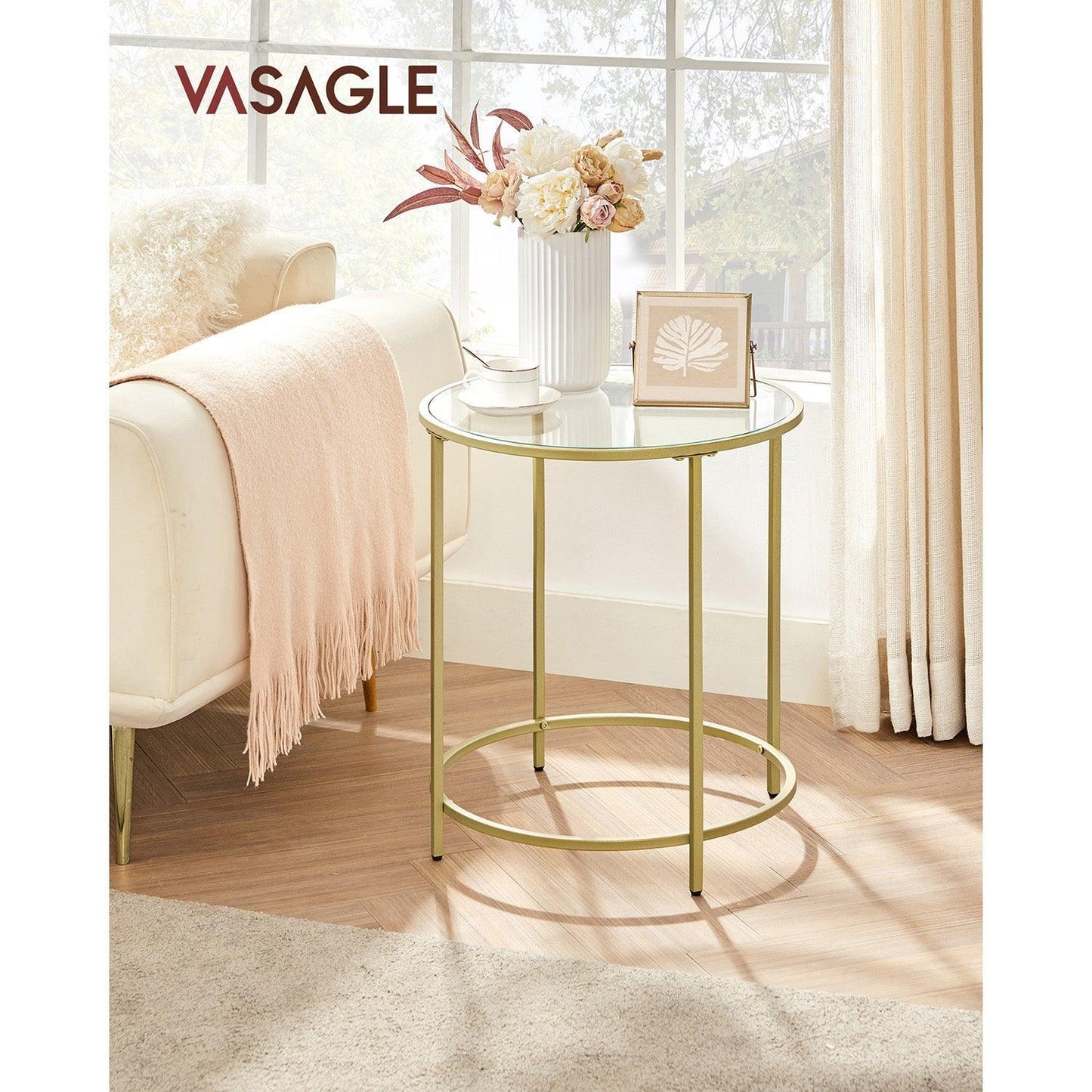 Round Side Table Set of 2 FredCo