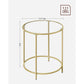 Round Side Table Set of 2 FredCo