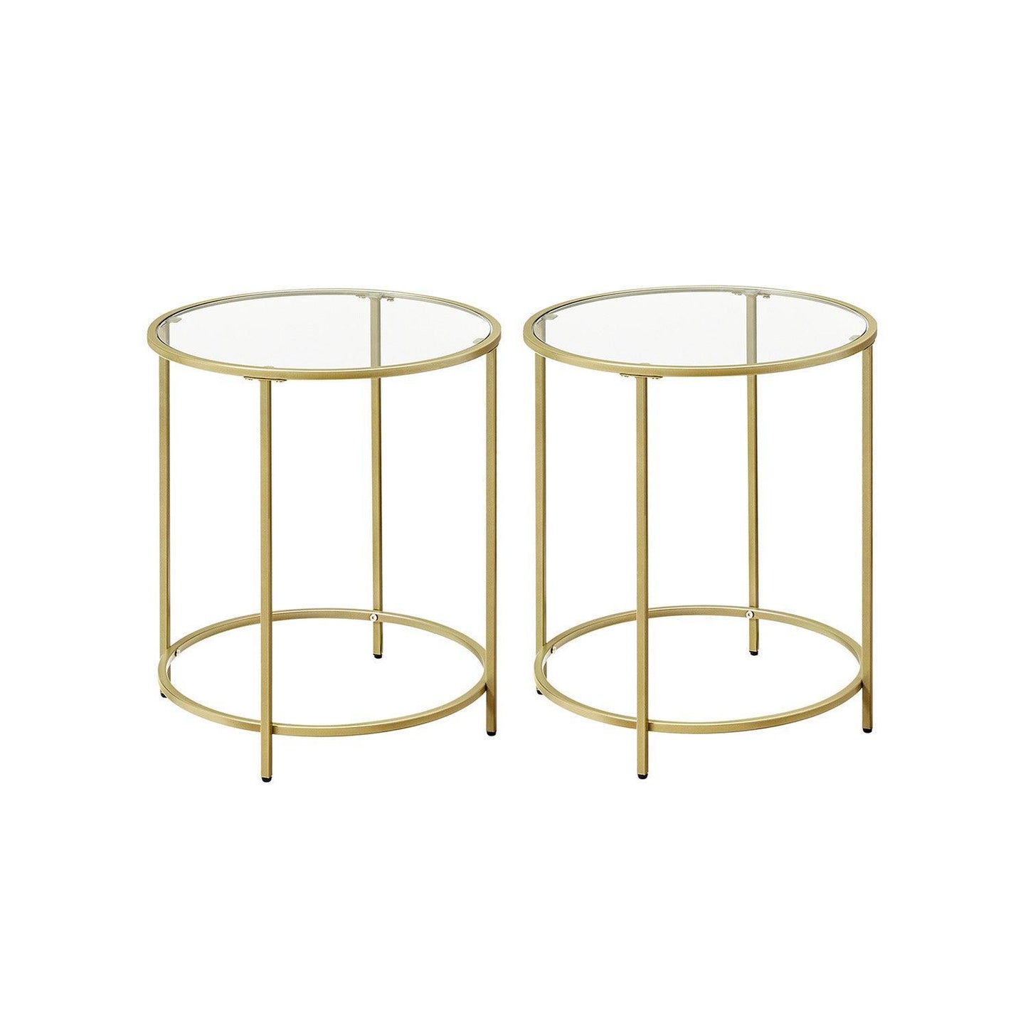Round Side Table Set of 2 FredCo