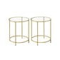 Round Side Table Set of 2 FredCo