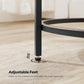 Round Side Tables Black FredCo