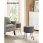 Round Storage Ottoman FredCo