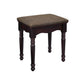 Rubberwood Leg Dressing Stool FredCo