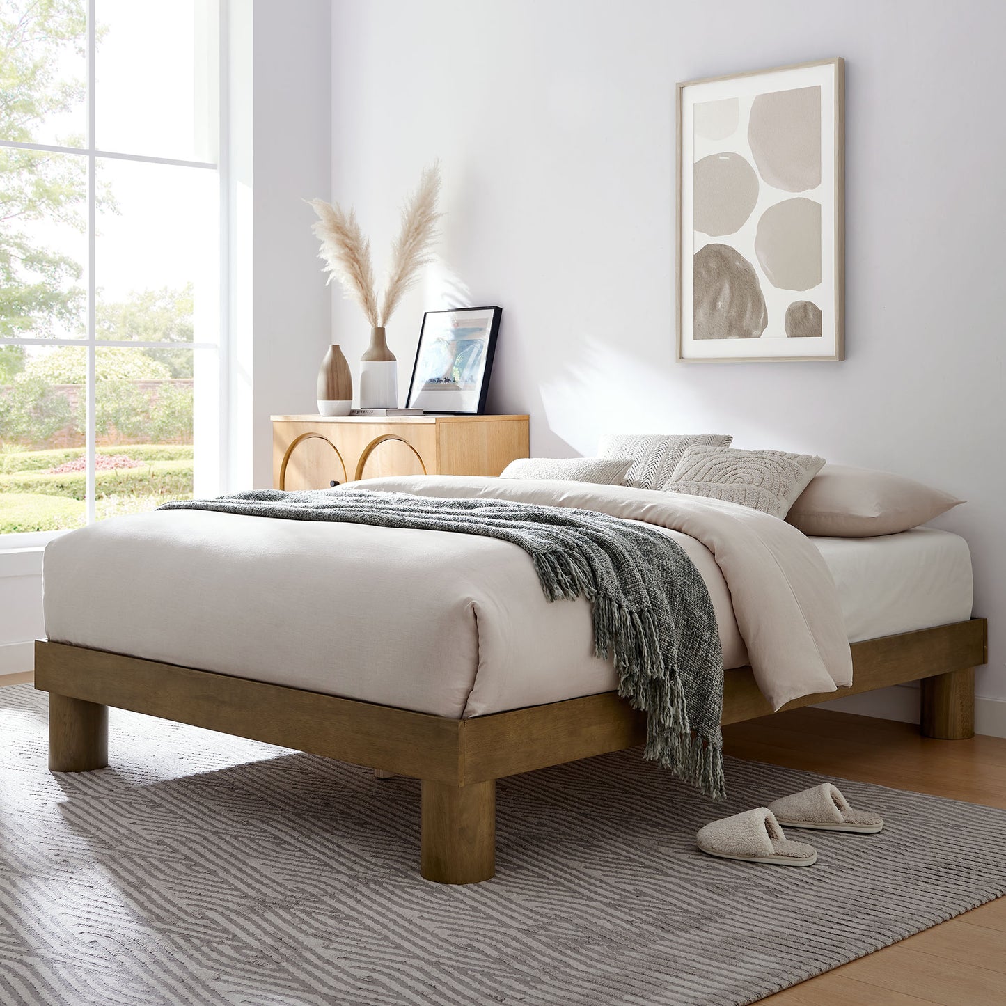 Runa Wood Full Platform Bed by Modway MOD-7208 FredCo