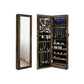 Rustic Brown Jewelry Cabinet FredCo