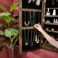 Rustic Brown Jewelry Cabinet FredCo
