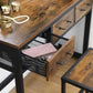 Rustic Brown Vanity Set FredCo