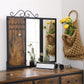 Rustic Brown Vanity Set FredCo