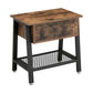 Rustic Brown Vintage Side Table FredCo