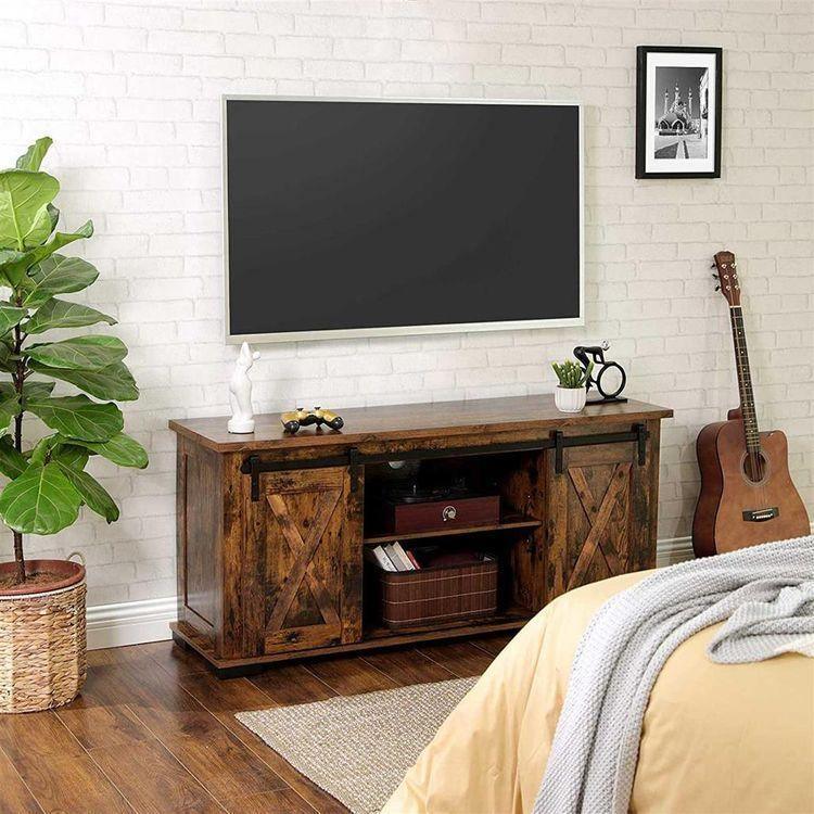 Rustic Style TV Stand FredCo